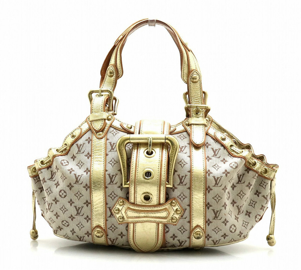 Louis Vuitton Rada Beige Handbag Lin Monogram Collection Tan - Picture 2 of 9